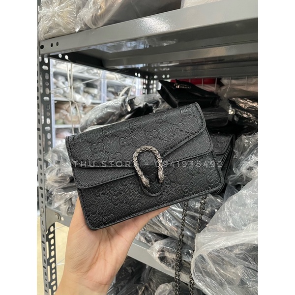 Túi Xách Nữ Đầu Rồng, Túi Nữ Đeo Chéo Gc Size 18Cm