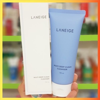 Sữa rửa mặt sạch sâu Laneige Multi Deep Clean Cleanser 150Ml ๖ⓢ