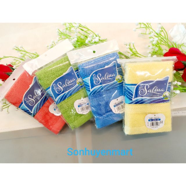 Khăn mặt cotton cao cấp Salina và Filla, Valisa 28×46cm