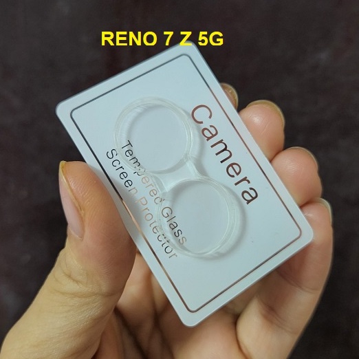 Combo Oppo Reno 6 Reno 6Z 5G Reno 7 Reno 7 Z Reno 8 5G kính cường lực full màn hình + Cụm bảo vệ camera TRONG SUỐT