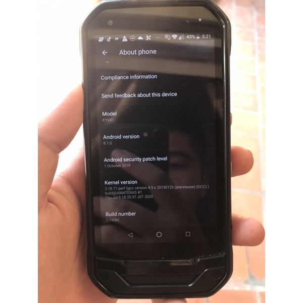 Điện thoại Kyocera Torque G03