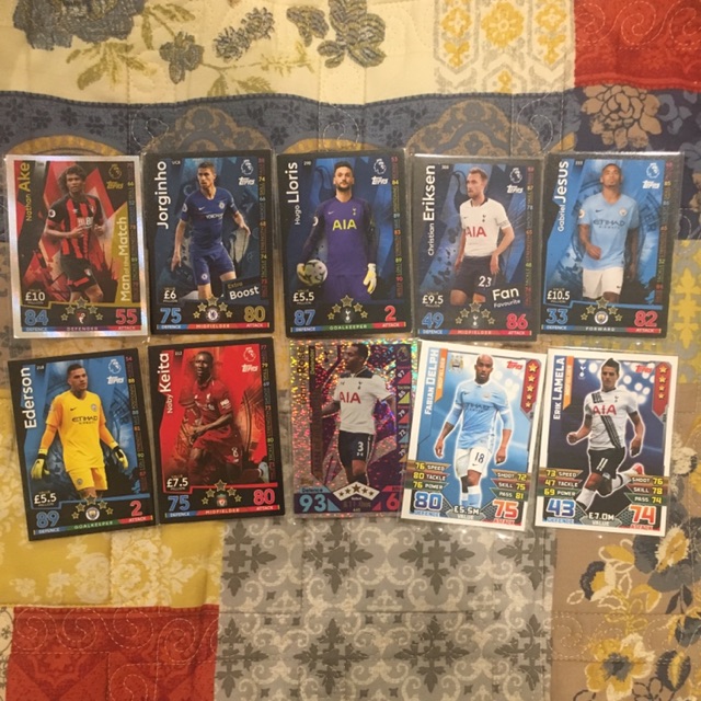 Thẻ bóng đá Match Attax EPL