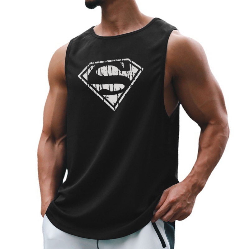 Áo ba lỗ thể thao phối lưới nhanh khô thời trang cho nam