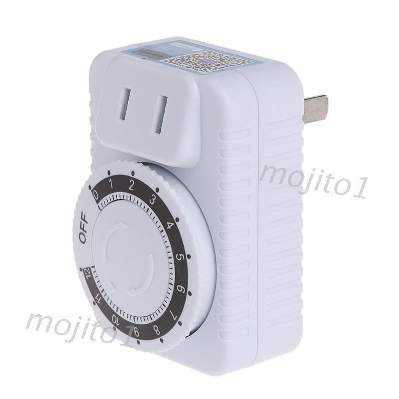 Công Tắc Hẹn Giờ Gắn Tường Ac 220v 12 Giờ