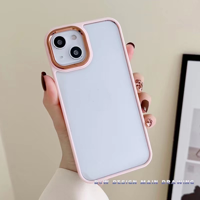 Ốp Điện Thoại Viền Kim Loại Sang Trọng Chống Sốc/Trượt Cho iPhone 13 12 11 Pro Max IX XS Max XR 12 Pro Max i7 i8 Plus