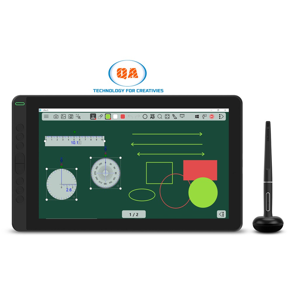 Bộ QA.SmartTouch di động full HD 13.3 inch kèm phần mềm giảng dạy Ipro5 chính hãng