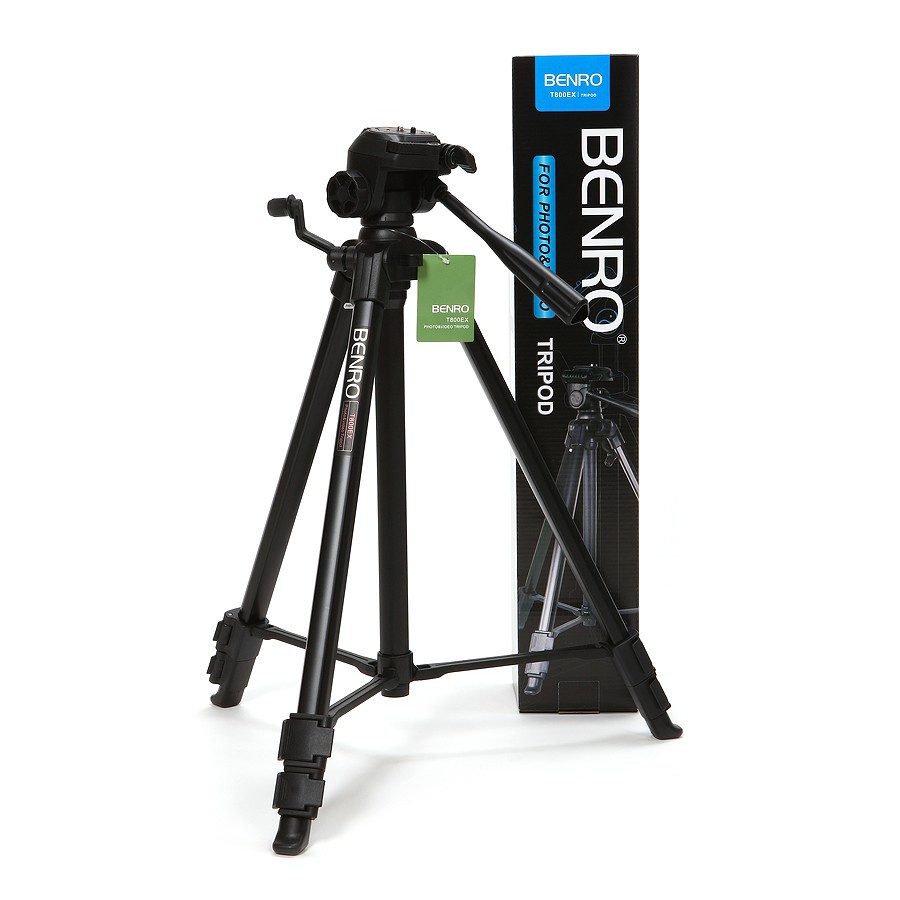 Chân máy ảnh Benro T800EX, T600EX tripod cho DSLR, mirrorless, điện thoại