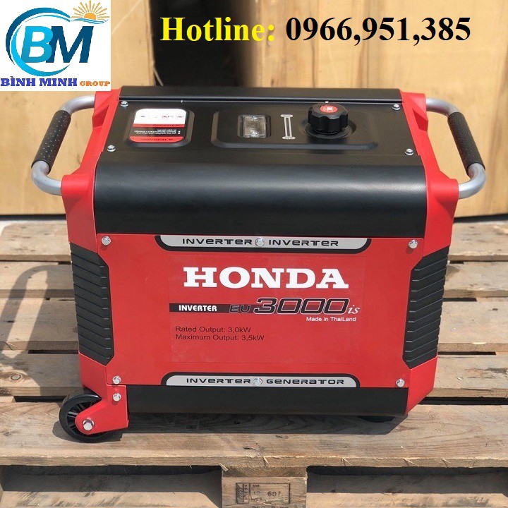 Máy Phát Điện Honda Chạy Xăng 3.5Kw EU3000i Inverter