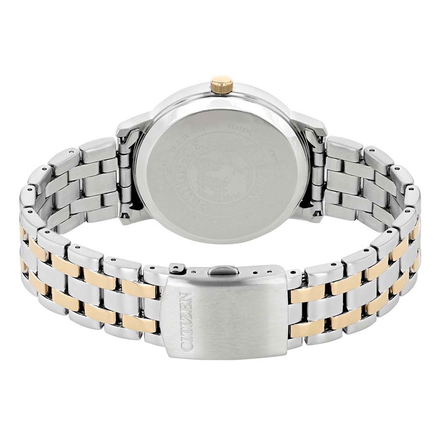 Đồng Hồ Nam Citizen Dây Thép Không Gỉ BM7466-81L - Mặt Xanh
