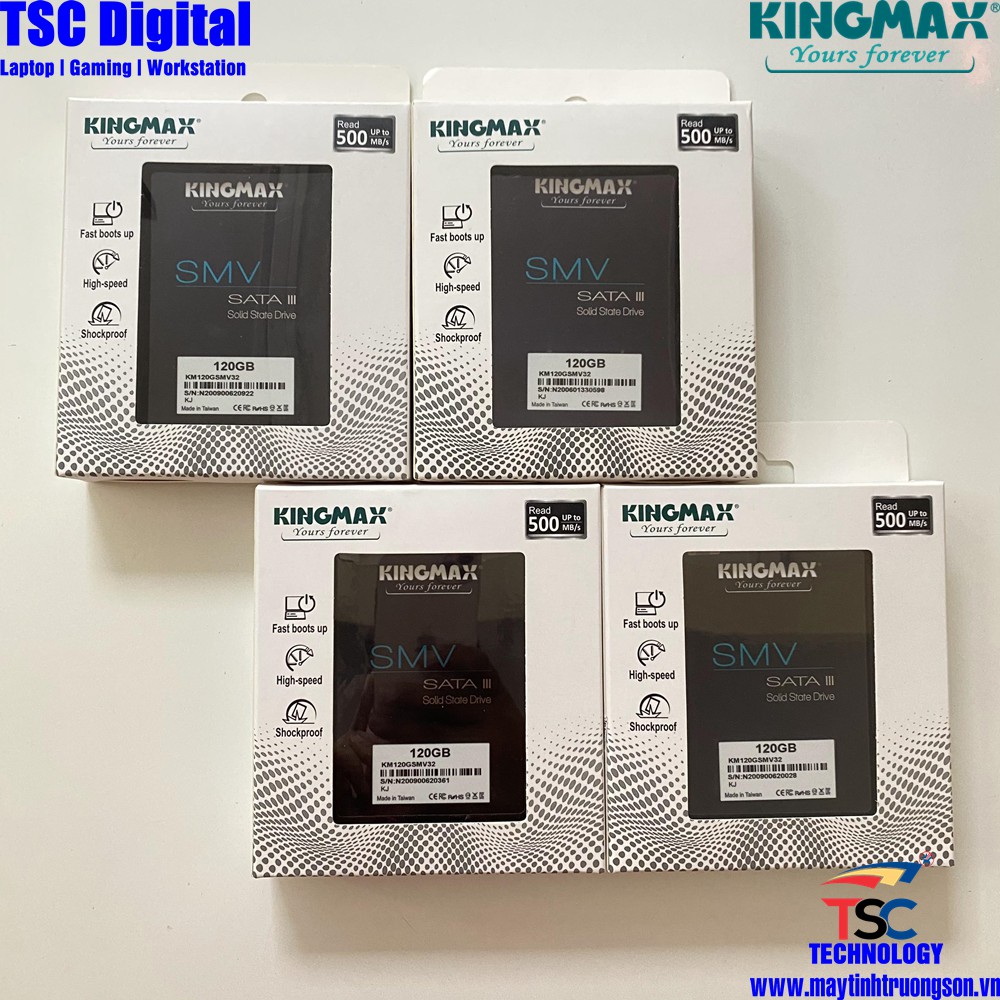 Ổ cứng SSD Kingmax Sata III 120 GB New 100% Thùy Linh Phân Phối