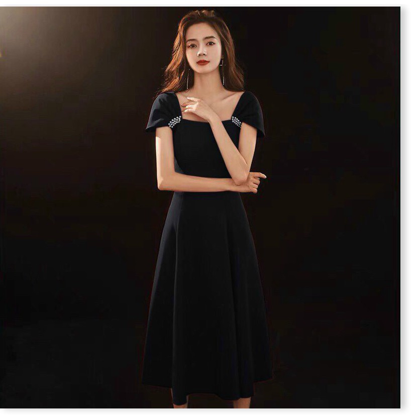 ĐẦM UMI ĐÍNH NGỌC DÁNG SUÔNG MỚI NHẤT NĂM 2021 THỜI TRANG MỚI KME