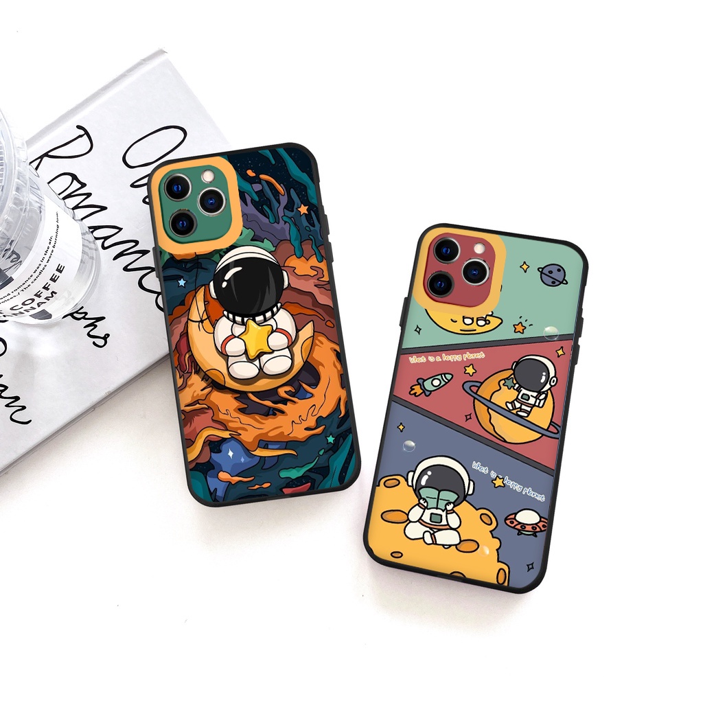 Ốp lưng iphone vuông cạnh du hành gia 6/6plus/6s/6splus/7/7plus/8/8plus/x/xr/xs/11/12/pro/max/plus/promax-Xuongop