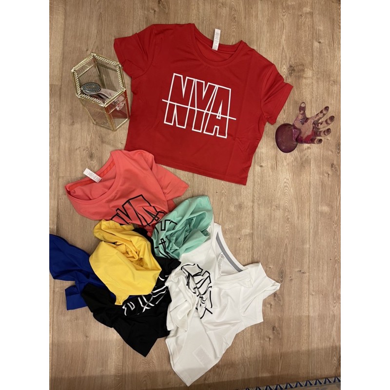 ÁO CROPTOP NYA DÁNG RỘNG THỂ THAO NỮ