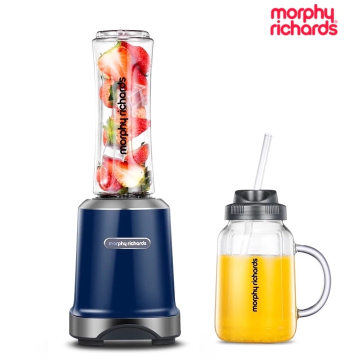 Máy xay sinh tố thương hiệu Morphy Richards MR9500, bộ kèm theo 2 ly (Bảo hành: 1 Năm Chính Hãng)