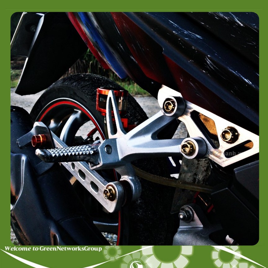 Gác chân kiểu Raider dành cho Ex 150 full pat loại cao cấp