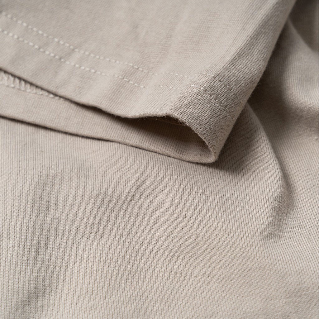 Áo thun nam tay lỡ form rộng Cotton 100%. Áo phông trơn unisex cá tính Màu Beige - Gori VietNam | BigBuy360 - bigbuy360.vn