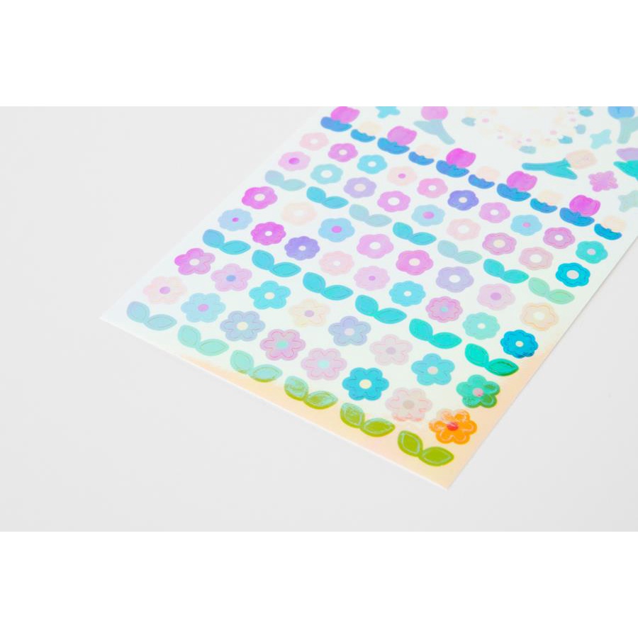 Set 2 Tấm Sticker ARTBOX Hàn Quốc Hình Hoa Phản Quang