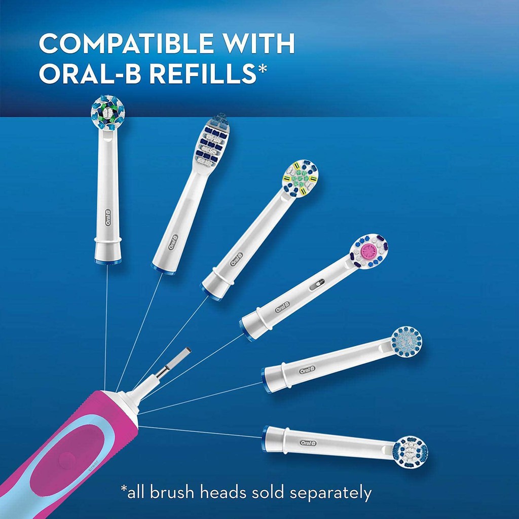 Bàn chải điện trẻ em Oral-B Frozen II Rechargeable Toothbrush cho bé từ 3 tuổi