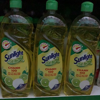 Nước rửa bát Sunlight Chanh100 750g