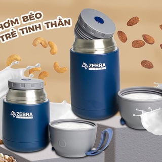 bình Ủ Cháo Zebra Thái Lan Cao Cấp 450ml