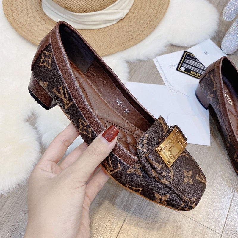 Giày Lv búp bê nữ fullbox
