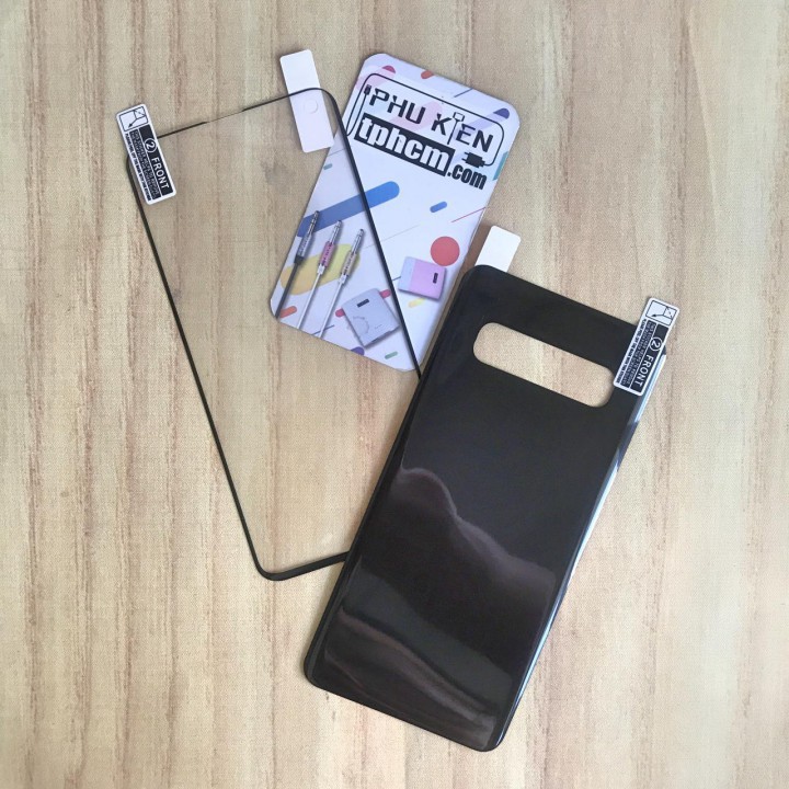 Dán Nano 3D 2 mặt Full màn hình Samsung S10