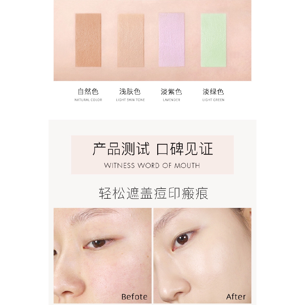 (hàng Mới Về) Kem Che Khuyết Điểm Che Phủ Quầng Thâm Và Tàn Nhang Cho Học Sinh | BigBuy360 - bigbuy360.vn