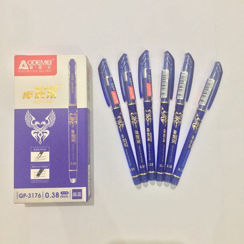 Hộp 12 bút mực Gel xóa được AODEMEI