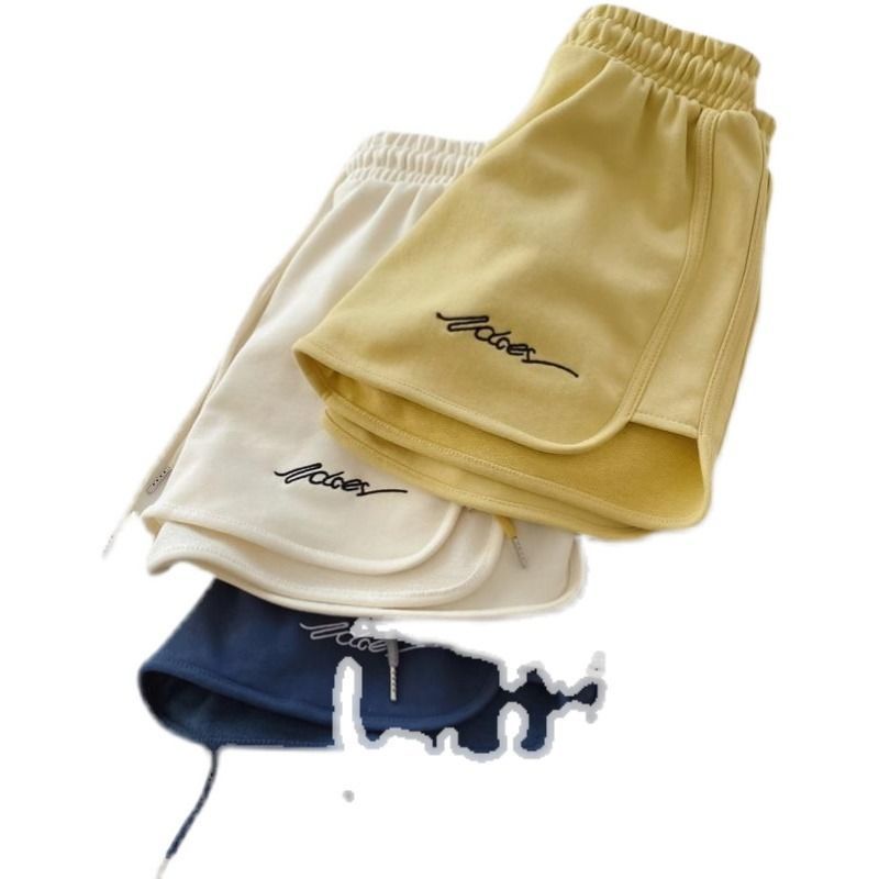 Quần Short Thể Thao Lưng Cao Thiết Kế Đơn Giản Dễ Phối Đồ Thời Trang Trẻ Trung Cho Nữ