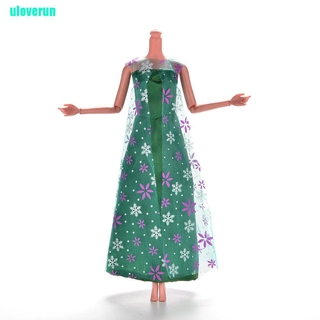 1 đầm cưới thời trang cho búp bê barbie