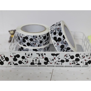 Cuộn Băng Keo Gói Hàng Hoạ Tiết Kitty, Mickey và Chó Snoopy Dễ Thương Dai Chắc Chắn