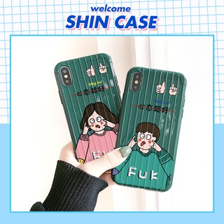 Ốp lưng iphone Fukkiu sọc 3D chống va đập 5/5s/6/6plus/6s/6splus/7/7plus/8/8plus/x/xs/11/12/pro/max/plus/promax