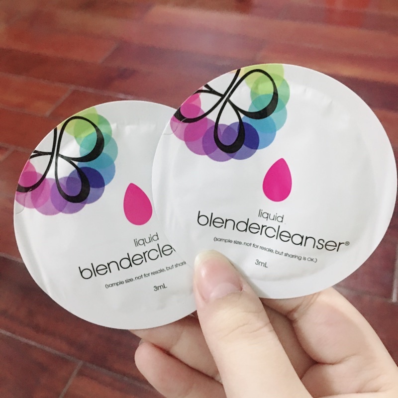 Sample 3ml Nước giặt cọ siêu nhanh sạch Beauty Blender Liquid Cleanser