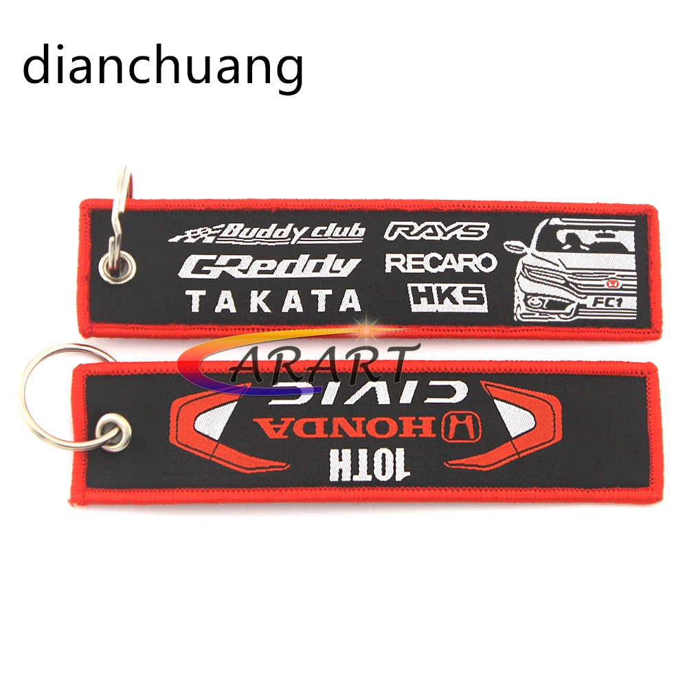 Giá đỡ chìa khóa bằng Nylon cho xe hơi Honda Civic JDM