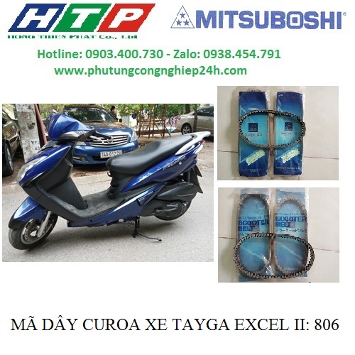 806 Dây coroa xe tayga Excel 2