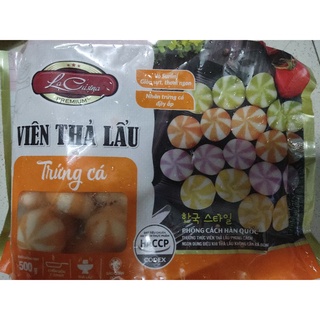 Viên thả lẩu nhím cam 500g