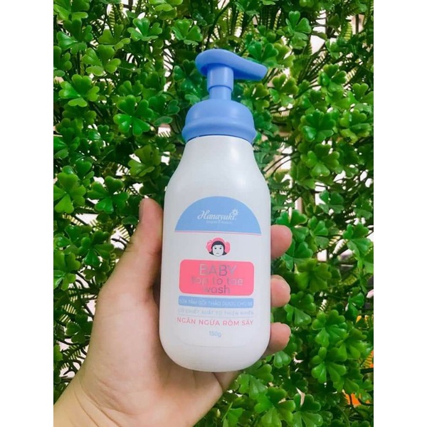 [GIÁ SỈ] Sữa Tắm Gội Cho Bé Baby top to toe wash Hanayuki