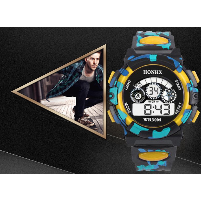 Đồng hồ điện tử nam nữ Honhx HX06 độc đáo, kiểu dáng thể thao cá tính