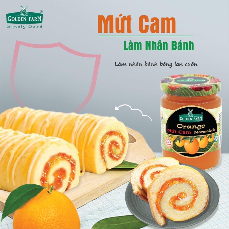 Mứt Cam Golden Farm