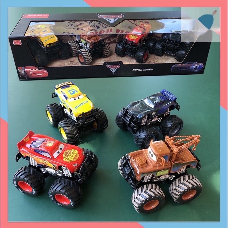 Set 4 xe đà macqueen cho bé