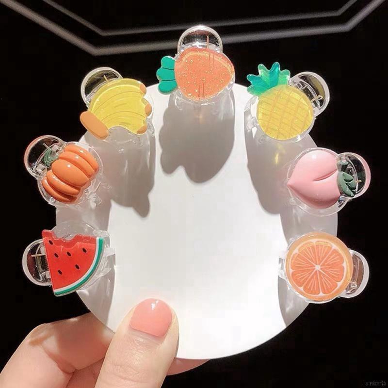 Kẹp Tóc Hình Trái Cây Dễ Thương Cho Bé Gái