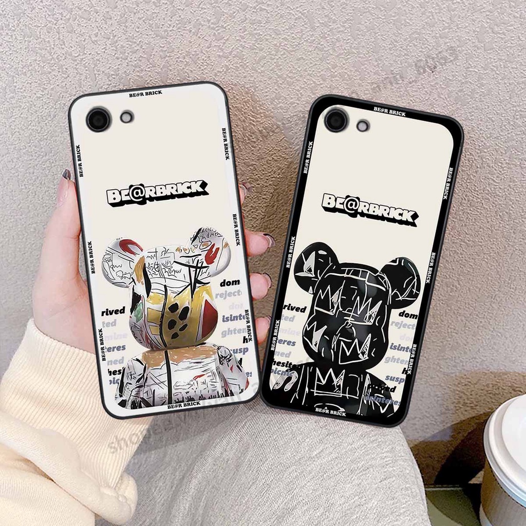 Ốp Vivo Y81 / Y83 be@r brick mars thời trang, ốp lưng điện thoại viền dẻo siêu chất