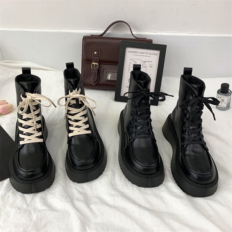 BOOTS DA CAO CỔ ĐẾ CAO ULZZANG H40