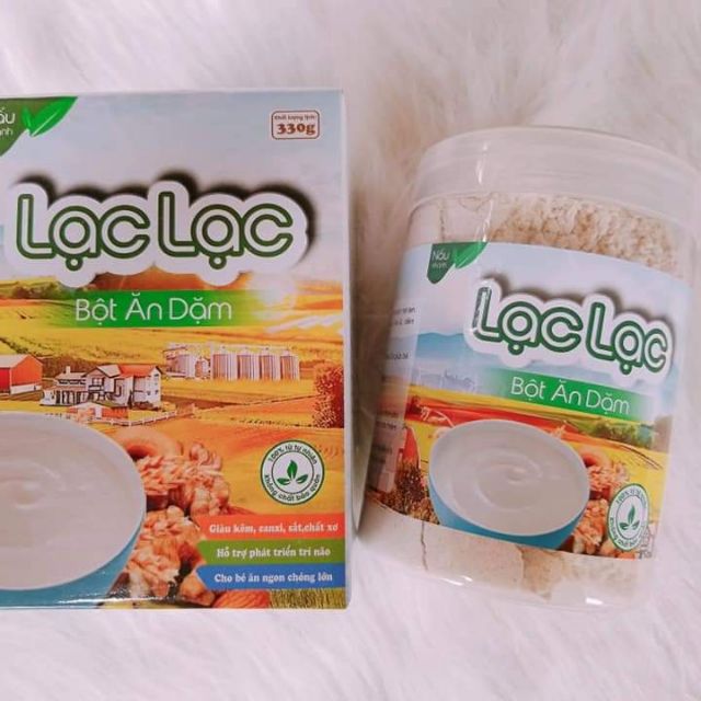 Bột ăn dặm lạc lạc