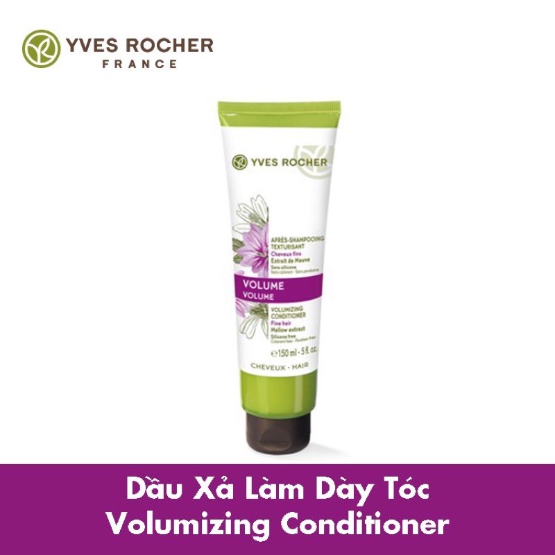 Dầu Xả Làm Dày Tóc Yves Rocher Volume Volumizing Conditioner Fine Hair 150ml