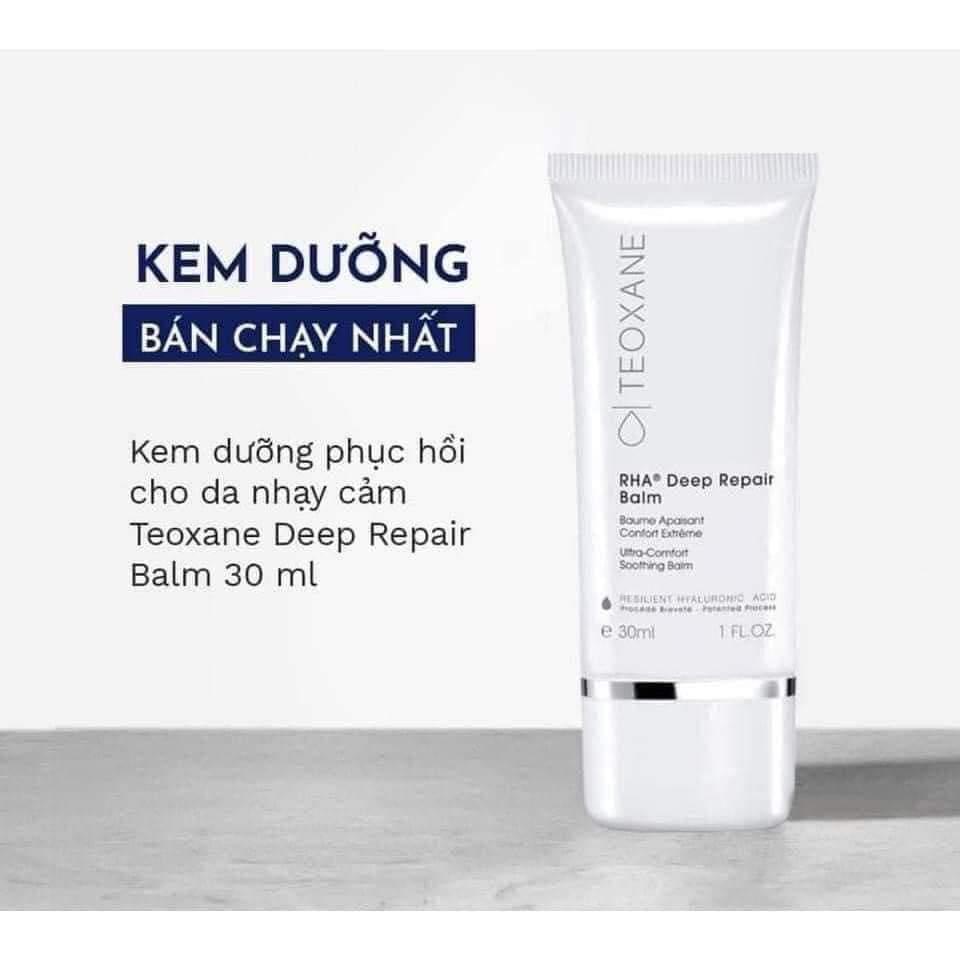Kem dưỡng ẩm phục hồi da TEOXANE DEEP REPAIR BALM- Làm Dịu, Bảo Vệ Da, Không Bí Da, Phù Hợp Da Dầu Mụn