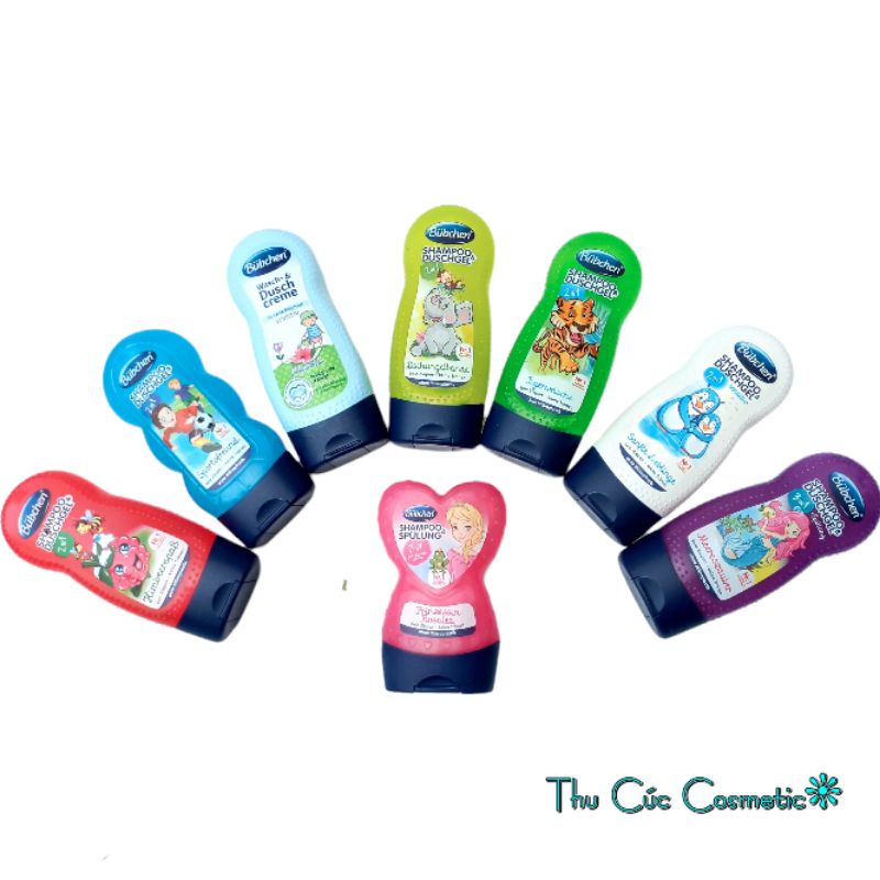 Sữa Tắm Gội Tặăărẻ Em Bubchen