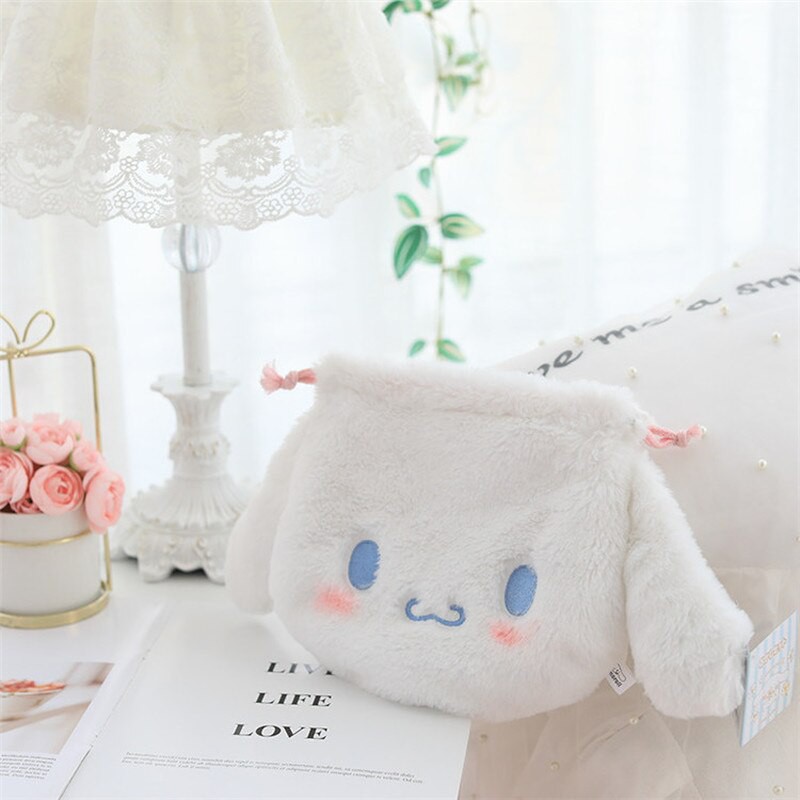 Túi đeo chéo nhồi bông mềm 4 kiểu Sanrio Series Cinnamoroll cho bé gái