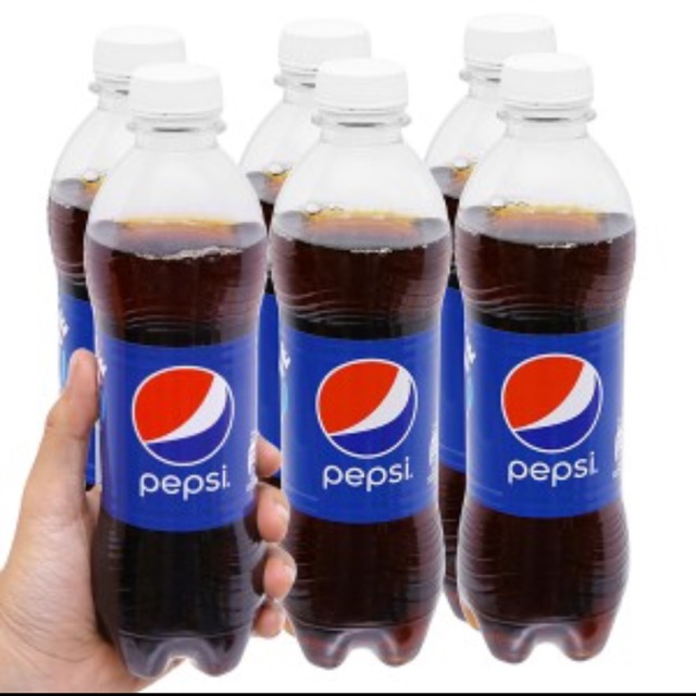 Lốc 6 Chai Nước Ngọt Có Gas Pepsi (390 ml/ chai)
