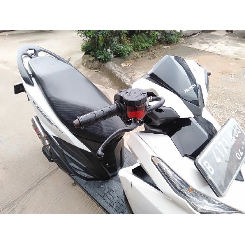 Tay Thắng + Ống Khói Chuyên Dụng Cho Xe Hơi Brembo Aerox Nmax Pcx Lexi Beat Vario Scoopy Sonic Fu